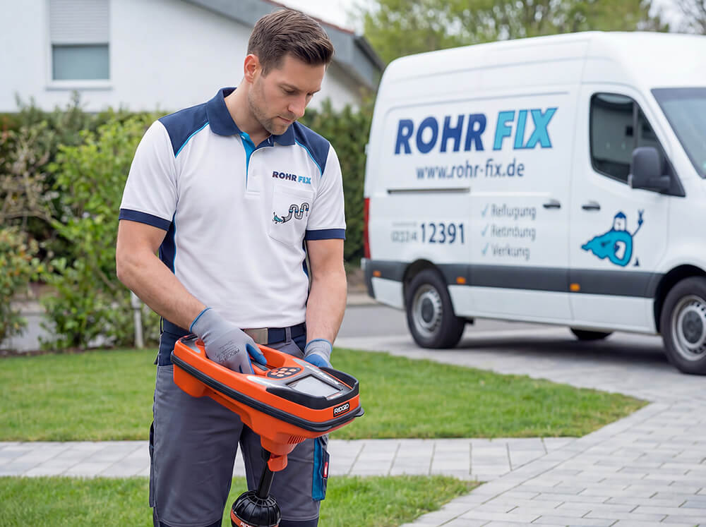 Rohrverlaufsortung und Leitungsortung – Rohr-Fix Göppingen